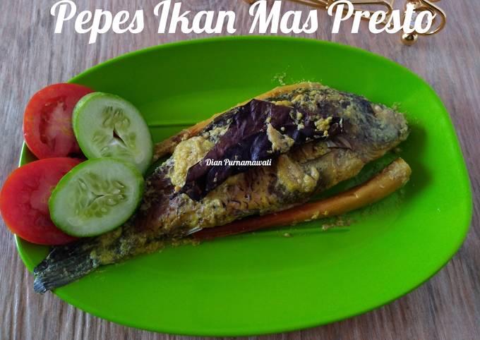 Pepes Ikan Mas Presto