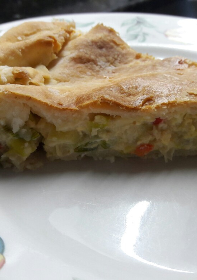 Una foto de Torta de Puerro