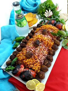 عکسی از دستور سماق پلو solmaz