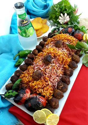 عکسی از دستور سماق پلو solmaz