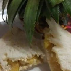 Pineapple cheese sandwich A picture of Pineapple cheese sandwich.