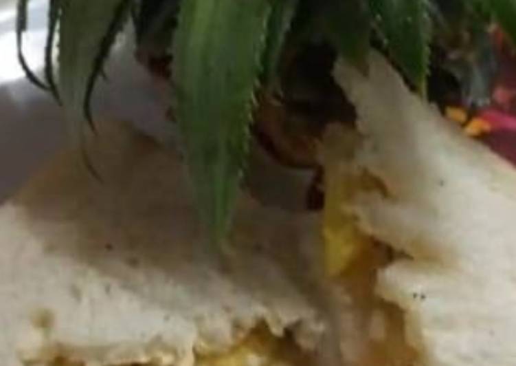 Pineapple cheese sandwich