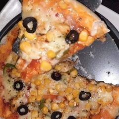 Fajita pizza without oven 🍕🍕🍕 A picture of Fajita pizza without oven 🍕🍕🍕.