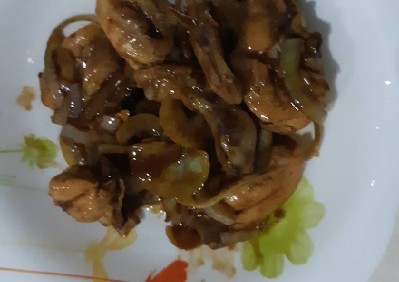 Baked chicken teriyaki sauce