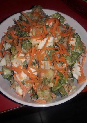 A picture of Sweet potatoe salad.