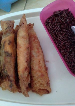 Foto resep Piscok pisang coklat lumer