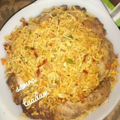 A picture of Fry noodles with egg special.