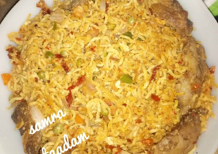 How to Make Perfect Fry noodles with egg special