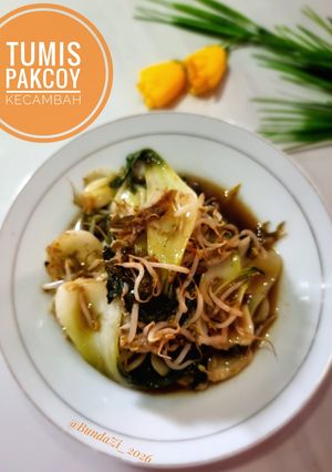 Foto resep 230. Tumis Pakcoy Kecambah