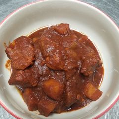 A picture of Red chili stew.