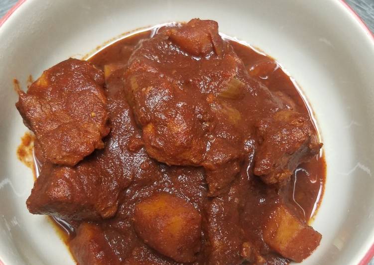 Recipe of Favorite Red chili stew