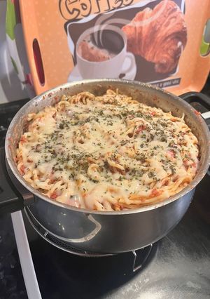 Una foto de Espaguetis con carne