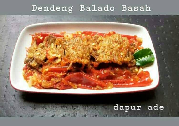 Dendeng Balado Basah (lagi)