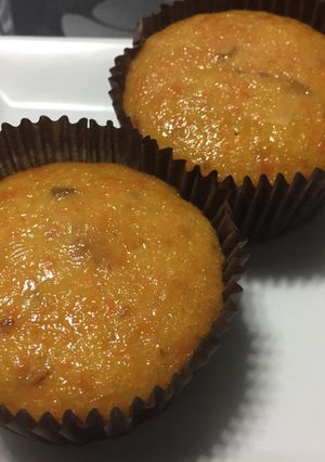 A picture of Carrot Cup Cakes.