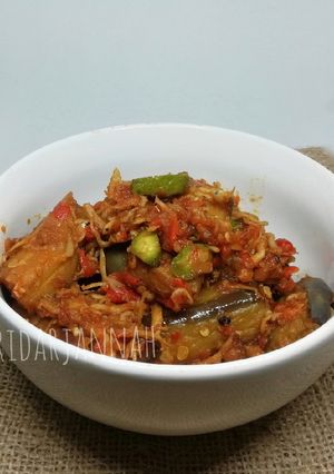 Foto resep Terong Teri Medan Pete