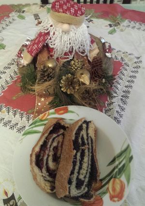 Nagyon puha kalács recept, Meggyes és mákos recept fotója