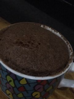 Una foto de Mug cake o torta en taza!! AL MICROONDAS