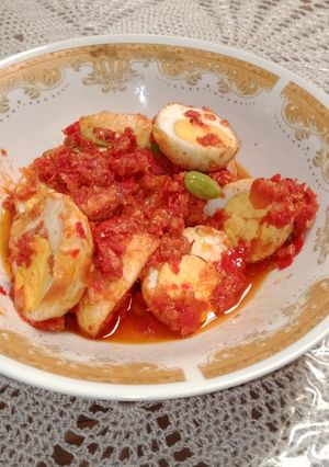 Foto resep Telur Pete balado