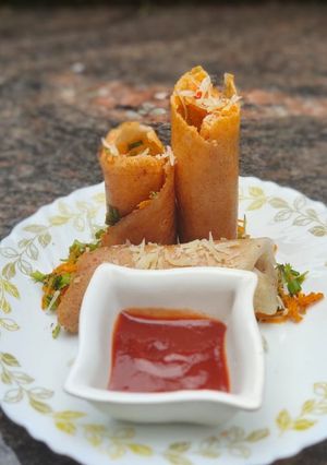 जिनि रोल दोसा (Jini roll dosa recipe in Hindi) रेसिपी मुख्य फोटो