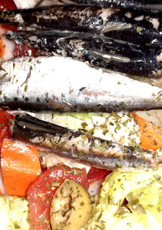 Una foto de Ensalada fresca para el verano