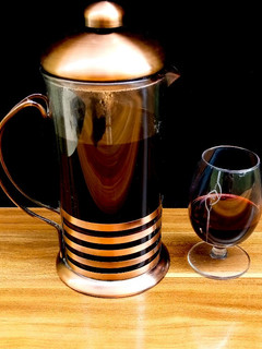 A picture of Home made Red Syrup.