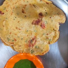 A picture of Besan chila.