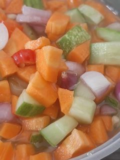 Foto resep Acar Timun Wortel tanpa Cuka