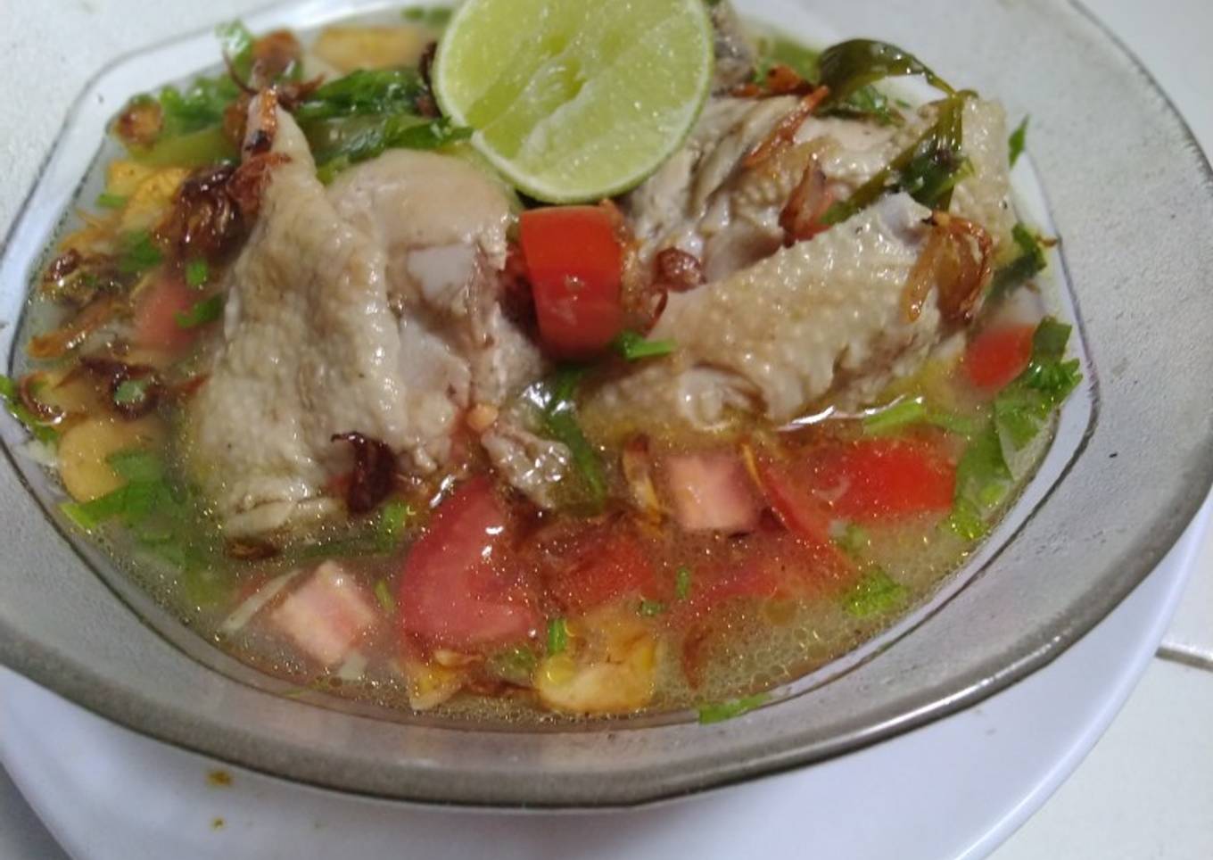 Sup ayam ala pak min