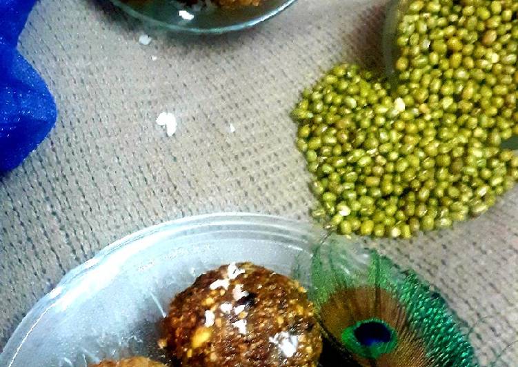 Easiest Way to Make Any-night-of-the-week Green gram ladoo