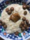 Avena cocida con leche