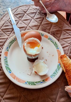 Una foto de Huevos pasados por agua