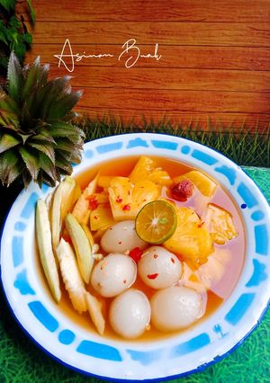 Foto resep Asinan Rambutan Nenas
