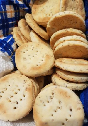 Una foto de Galletitas saladas saludables