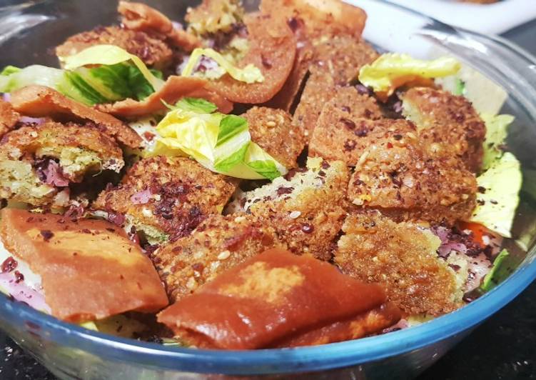 سلطة الفلافل على طريقتي