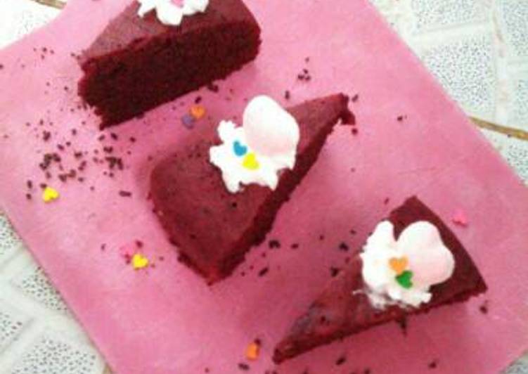 Cara memasak Red velvet ala-ala legit