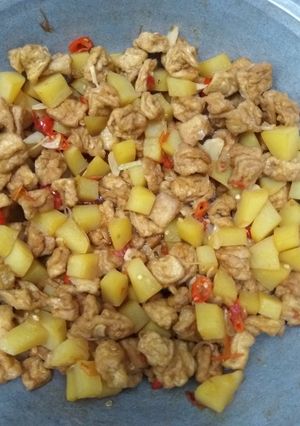 Foto resep Tahu kentang tumis kecap