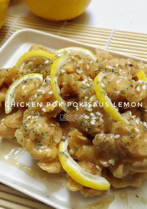 Foto resep Ayam Pok Pok Saus lemon