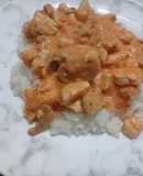 Pollo al strogonoff