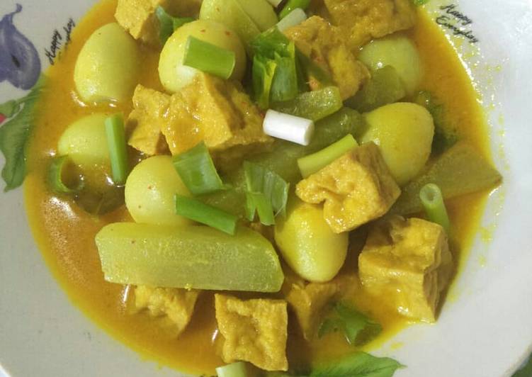 Lodeh Tahu Telur Puyuh Lodeh Tahu Telur Puyuh