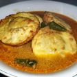 Telur Bebek Ceplok Bumbu Rujak