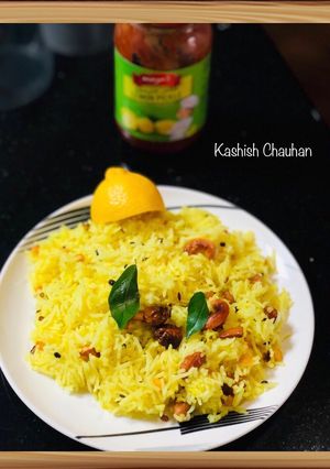 A picture of Lemon Rice 🍚.