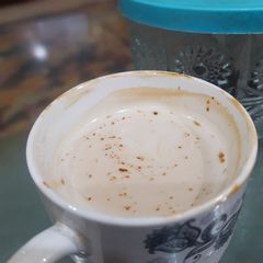 A picture of Foamy coffee.