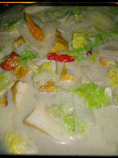 Foto resep Sayur Tahu Sawi Putih