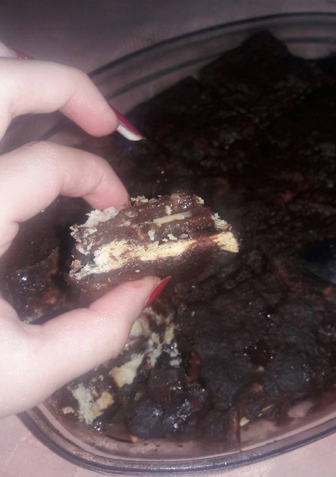 Una foto de Masitas con chocolate y avellanas