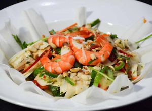 Hình của món                     GỎI CỦ HŨ DỪA.