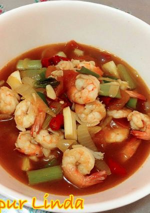Foto resep Udang Saus Padang Simple