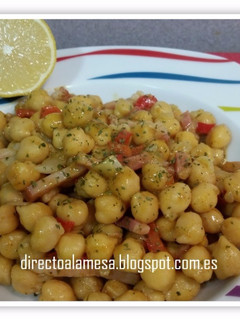Una foto de Garbanzos fritos especiados