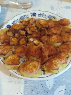 Una foto de Pulpo a la gallega