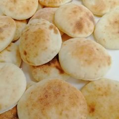 Dough of Small bread (kubus) A picture of Dough of Small bread (kubus).