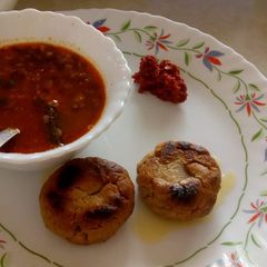 A picture of Daal bati #Bangalore.
